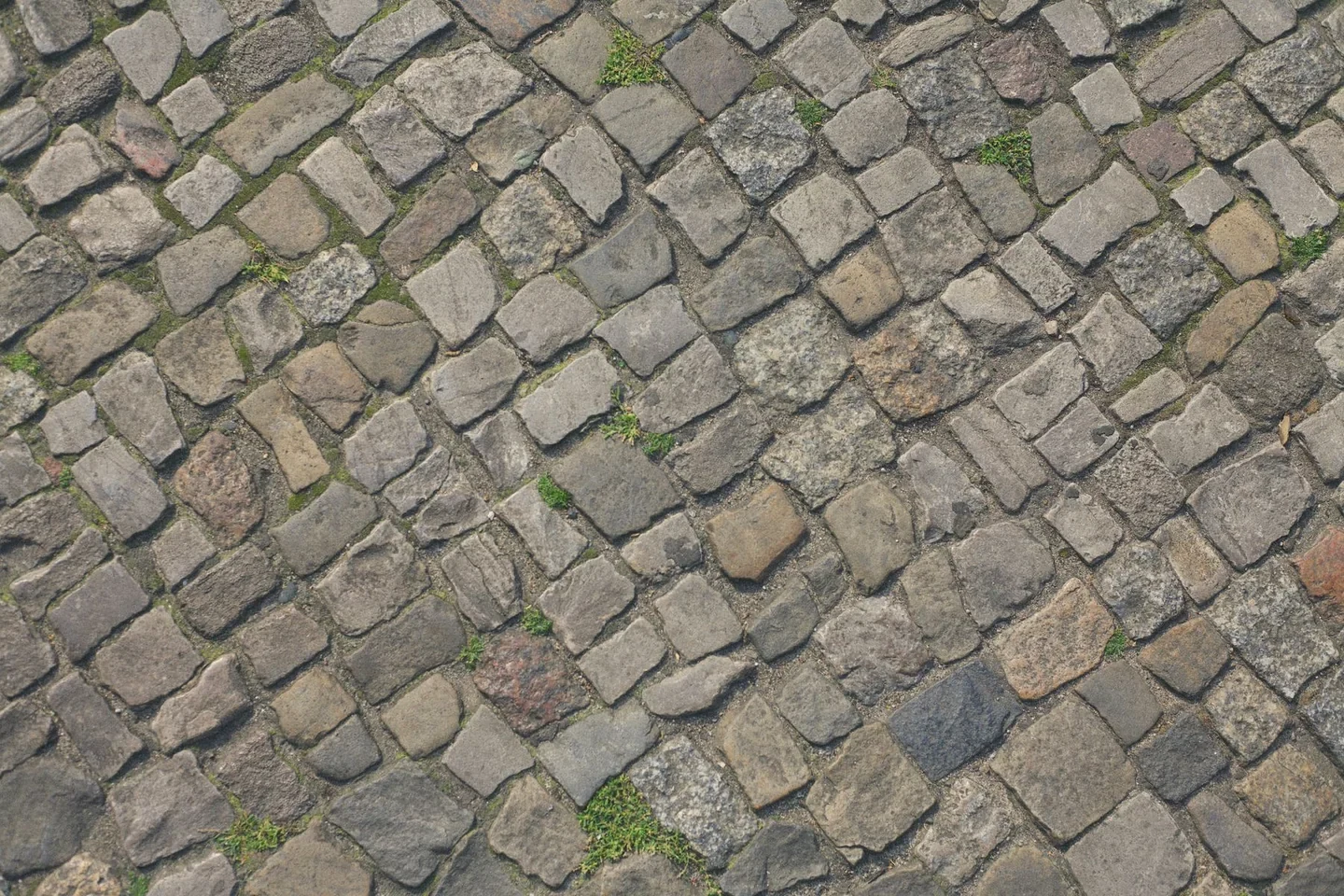 Pflastersteinoberfläche